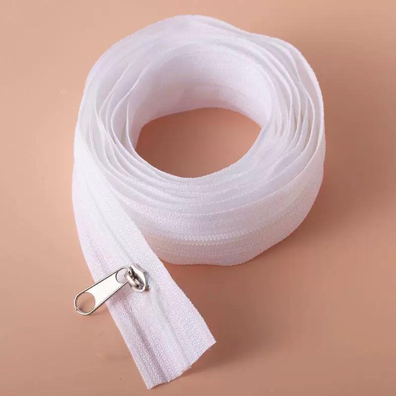 No. 3 Nylon Duvet Cover with Special Long Zipper for 1m, 1.2m, 1.5m Beds - Single or Double Head Home Textile Zipper