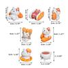RENEWREVITAL Mini Miniature Set of Cute Animal DIY Car Bonsai Cat Figurines, Ornaments, 7, Figures, Desktop, Office, Decor, Gift, Landscape, Ornament,