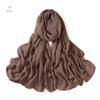 High Quality Single Stich Modal Cotton Hijabs Thin Breathable Soft Headscarf Long Shawls for Muslim Women  New Headwraps