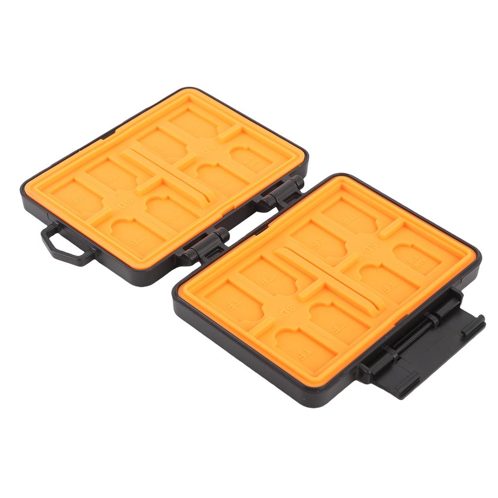 Memory Card Storage Box Water Proof Portable Memory Card Case Organizer for Camera Drone Nano SIM