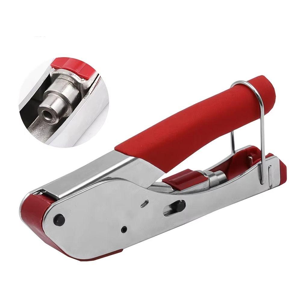Wear-Resistant Wire Stripper Tools Set Carbon Steel Crimping Pliers Coax Cable Crimper  CATV