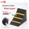 Rubber Wheel Chock with Handle