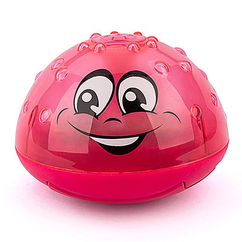 Baby Bath Toys Electric Inductive Water Spray Ball with Light Bathroom Bathtub Swimming Toys for Toddler Infant Children