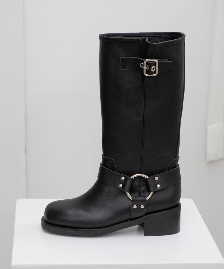 Twvp Moon Biker Middle Boots 23S02Bk