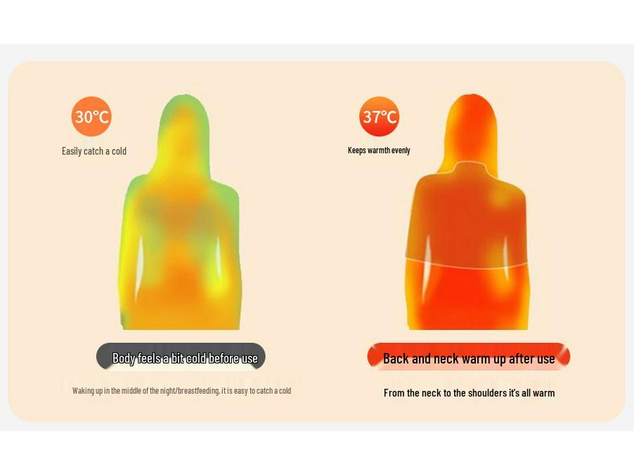 Extra großer weicher Plüsch-Postpartum-Schal: Hautfreundlicher Schulterwärmer für Zuhause & Büro