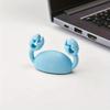 Cute Crab Cable Organizer Clip Data Cable Stand Mobile Phone Charging Cable Organizers Fixer Desk Self-Adhesive Wire Tidy Holder
