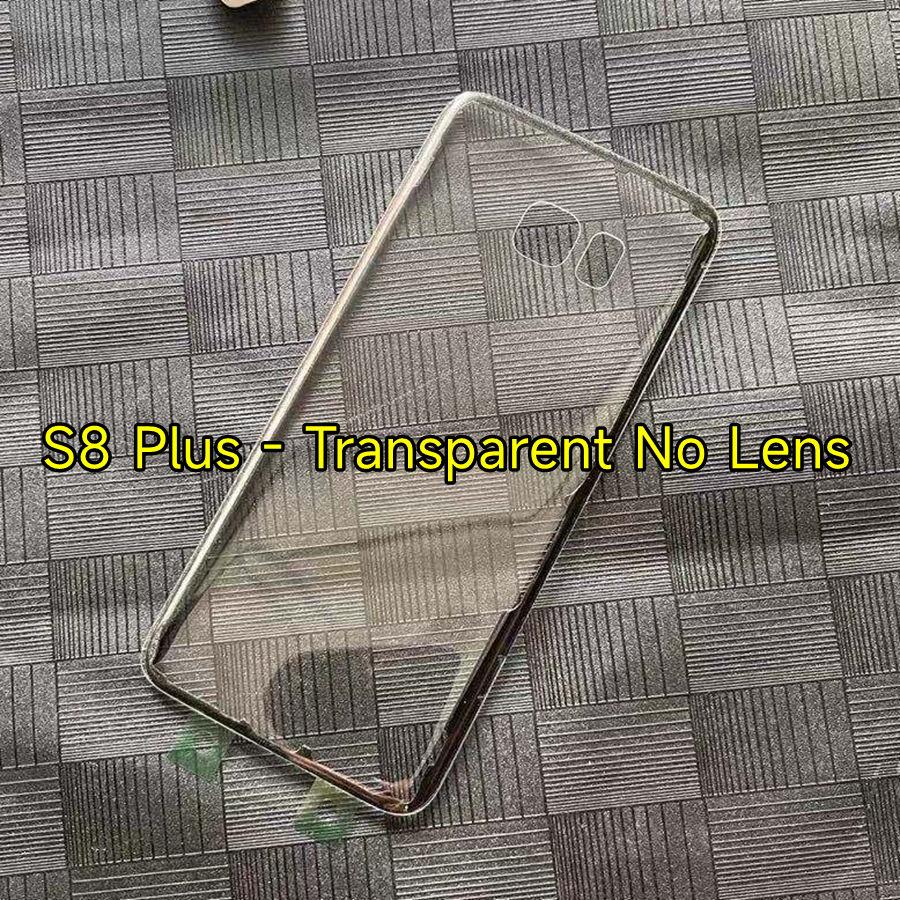 

Прозоре скло FoxFix для Samsung Galaxy S8 Plus Батарея Задня скляна панель Задня панель з об’єктивом камери S8 Plus-Transparent