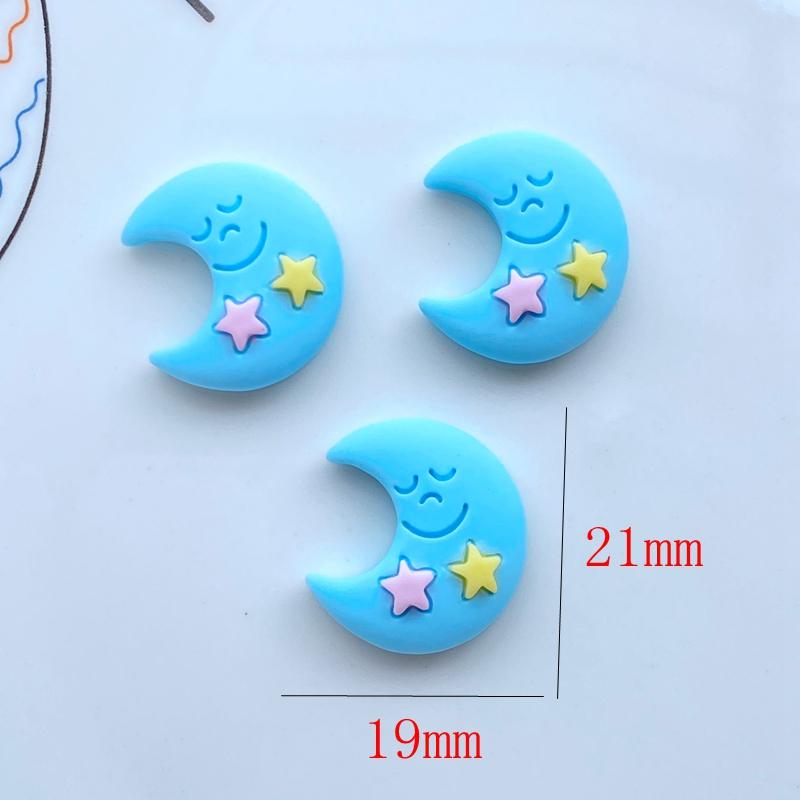 12Pcs New Mixed Mini Rainbow / Sun / Meteor Flat Back Resin Scrapbooking DIY Jewelry Craft Decoration Accessorie Q03