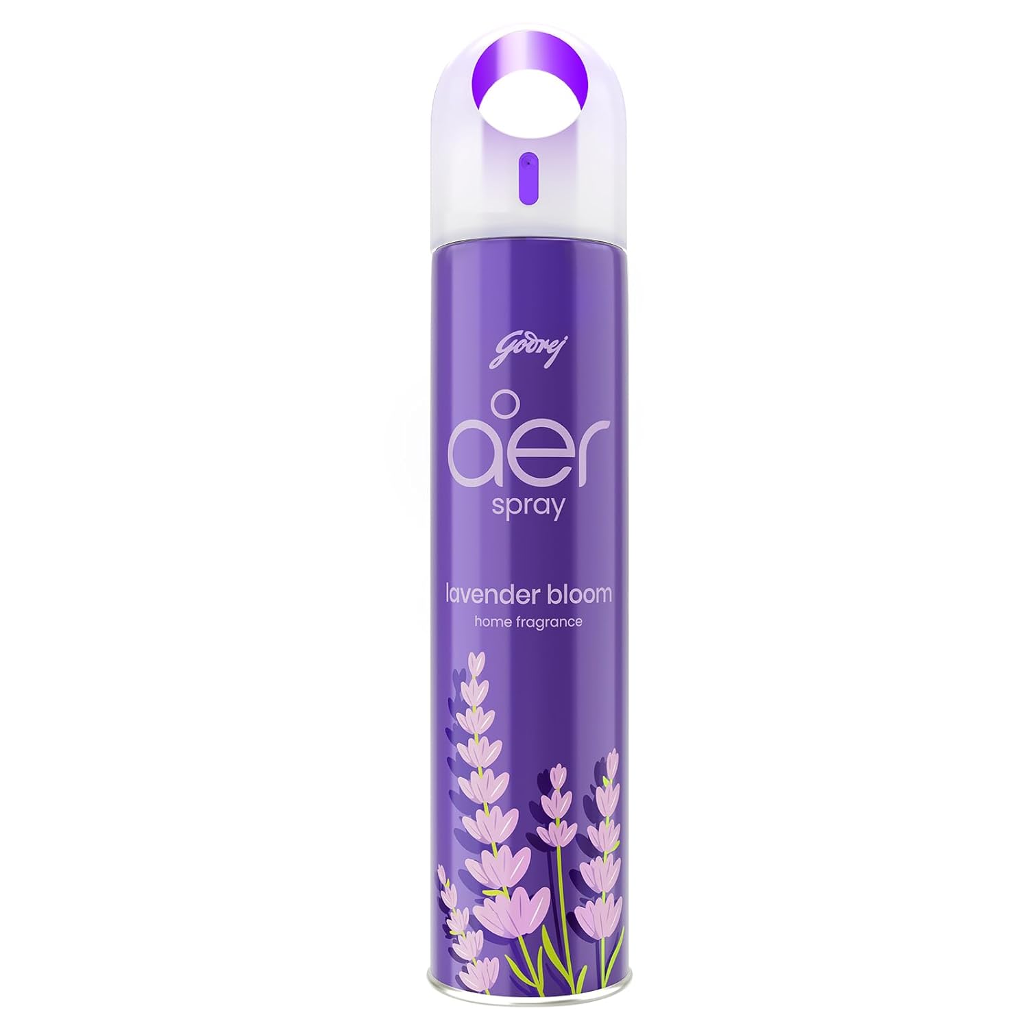 

Godrej Aer Room Freshener Spray Lavender Bloom 220 ml | Long Lasting Fragrance For Home Office Bedroom Living Room Spaces