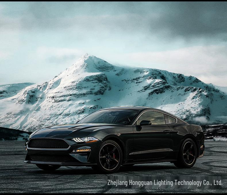 Ford Mustang RGB LED Headlight Assembly for Modification