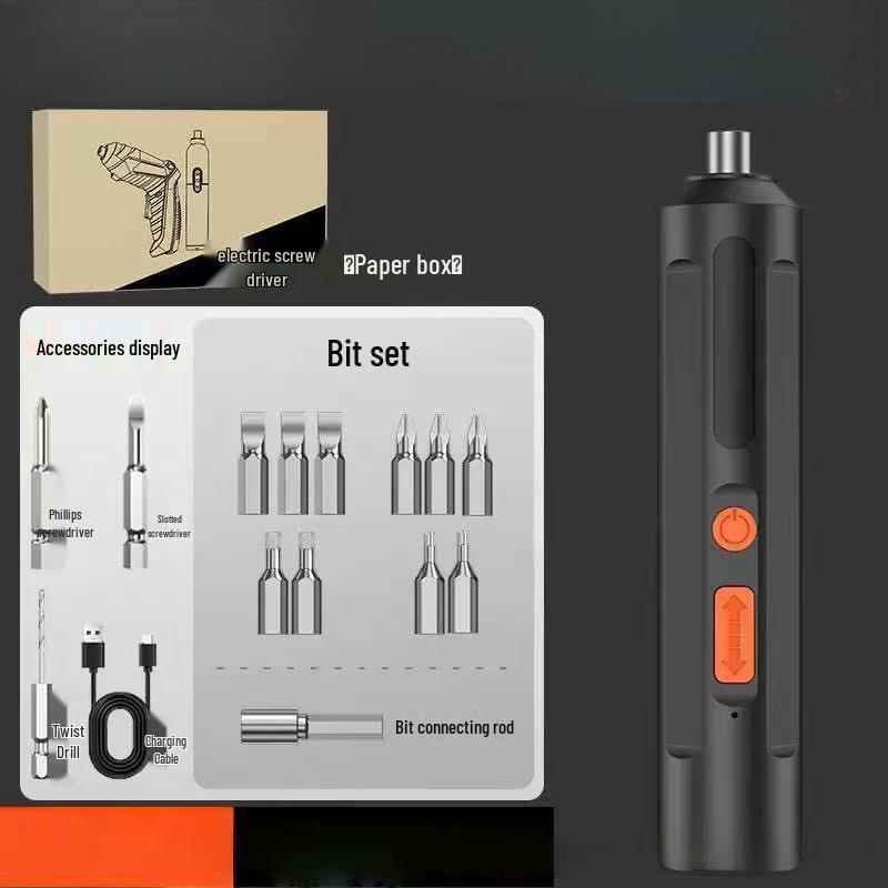 Compact Lithium Electric Screwdriver & Hand Drill