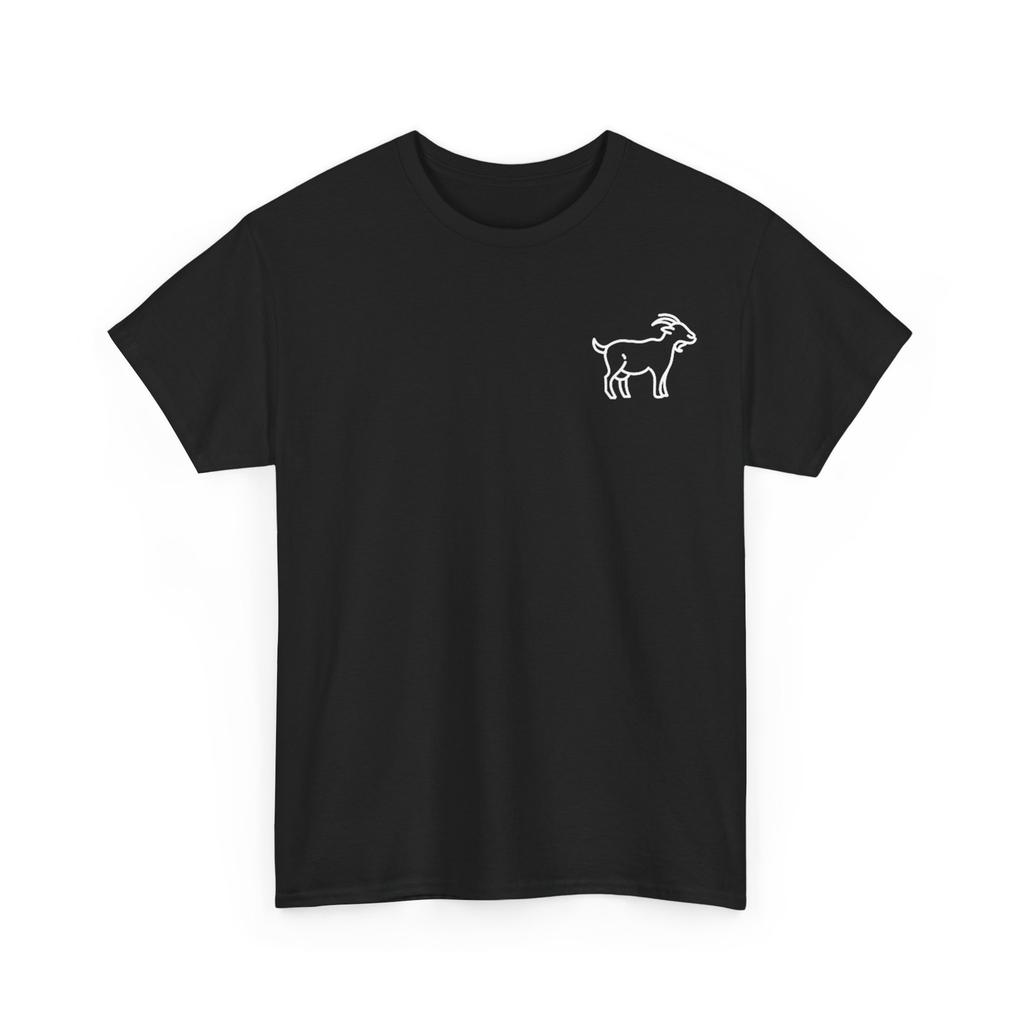 Goat Shirt, The Pocket Patch Badge Goat Animal Badge Shirt