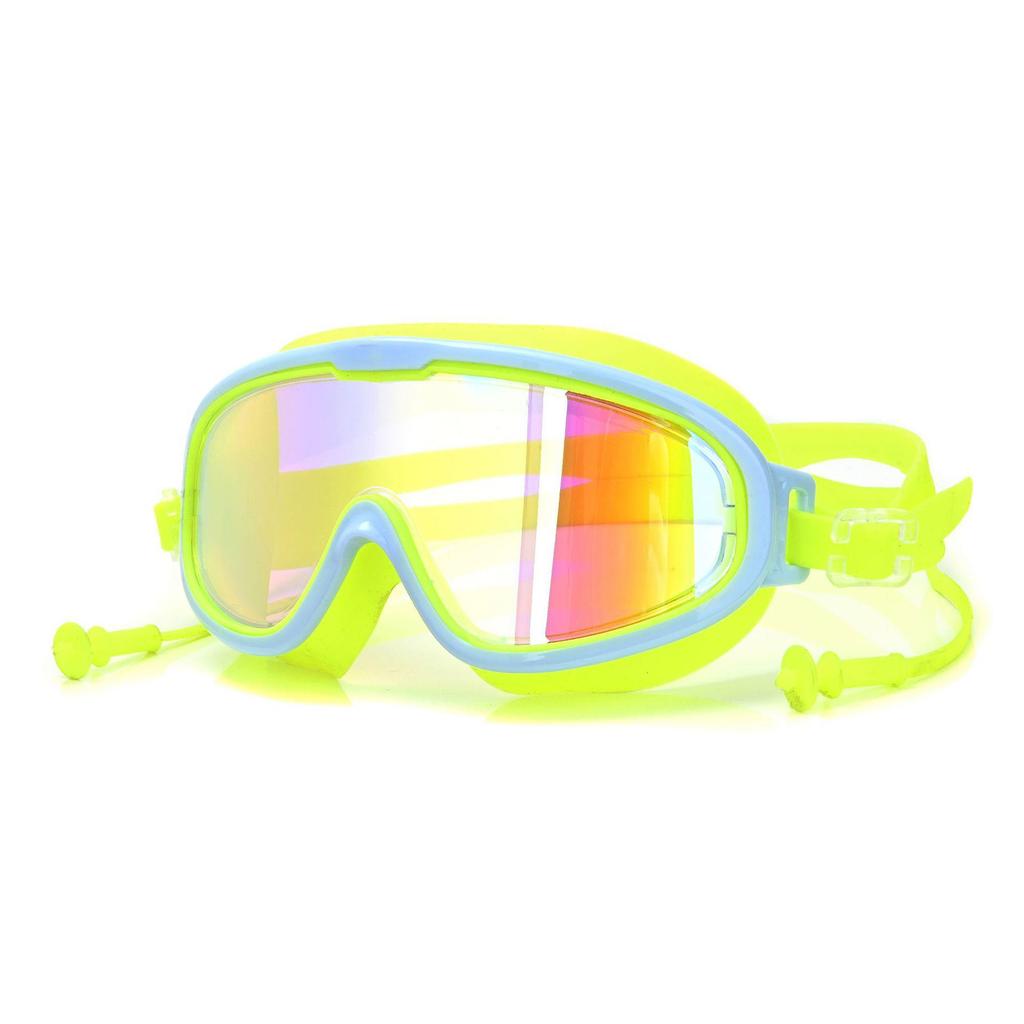 Children's Waterproof Anti-Fog UV-Proof Swim Goggles - Large Frame, Professional Diving for Boys & Girls