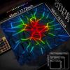 500X500 Hexagon Gaming Mouse Pad Computer Laptop Rubber Mousepad for PC Gamer Desktop Decoration Mouse Mat Deskmat Rug