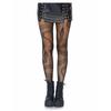 Collants résilles serpents noirs femme - halloween - tailles 36 à 46