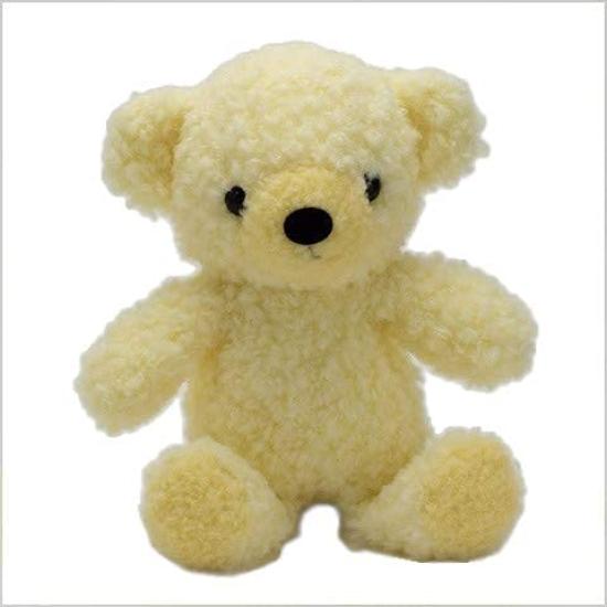 Doshin Made-in-Japan Teddy Bear ~ Made in Japan from start to finish ~ (Includes insect repellent and dehumidifying sheet) [Fluffy Bear NEW] [S: 21cm