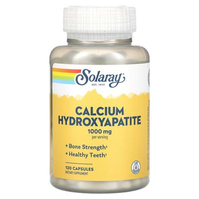 Solaray, Υδροξυαπατίτης Ασβεστίου, 1.000 mg, 120 Κάψουλες (250 mg ανά κάψουλα)