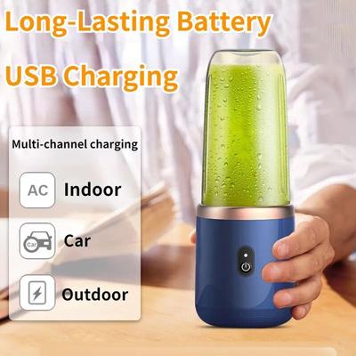 Juicer Cup Set Portable Electric Juice USB Mixer Machine Automatic Smoothie Blender Lemon Orange Fruit Squeezer Wireless Blender