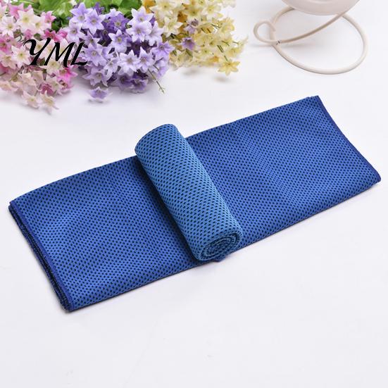 Yoga Workout Towel Cooling for Neck And Face, 90cmx30cm Quick Dry Ice Towel, Instant Summer Heat Relief Wrap Sports Recovery Outdoor Activity