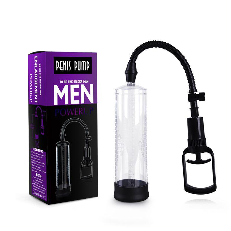 Male Airplane Cup Penis Trainer with Meter & Vacuum Enlarger Masturbator