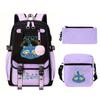 Animation Cartoon Personalized Printing Large Capacity Children'S Backpack Primary And Secondary School Schoolbag Leisure Suit