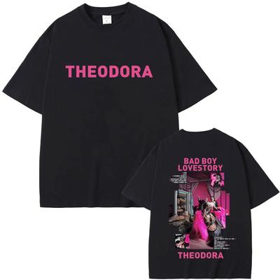 2026 Sommer Say Singing Tragbar Odola Mega Bbl Bad Boy Lovestory Grafik T-Shirt Herren Hip Hop Baumwolle Kurzarm Locker Freizeit