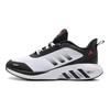 adidas Scarpe da Corsa Comode Versatili Ammortizzanti Durevoli Traspiranti Tomaia Bassa Sneakers Unisex Nero Argento Bianco IH6037