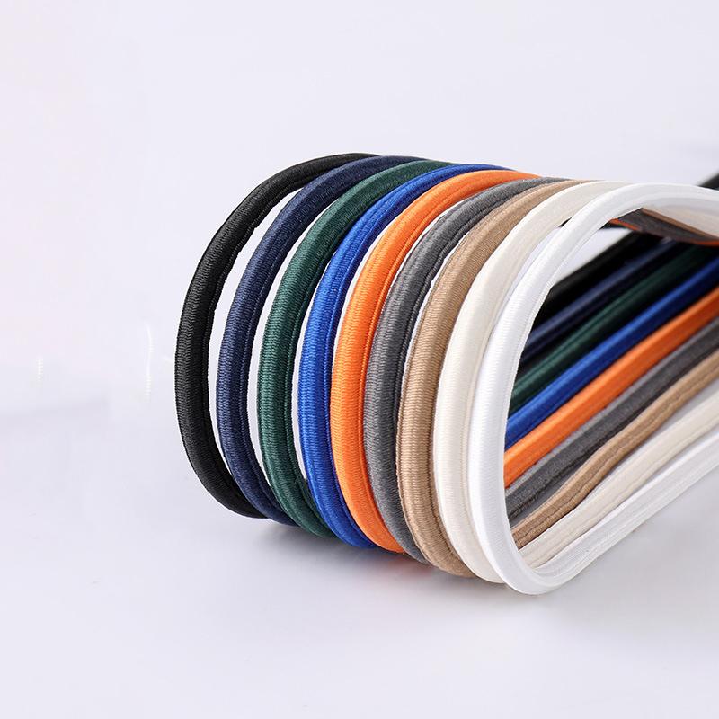 NEW 4mm-wide Oval Shoelaces Round Sport Shoelaces High-quality Elastic Laces Suitable for A Variety of Shoes 1Pair/3Pair
