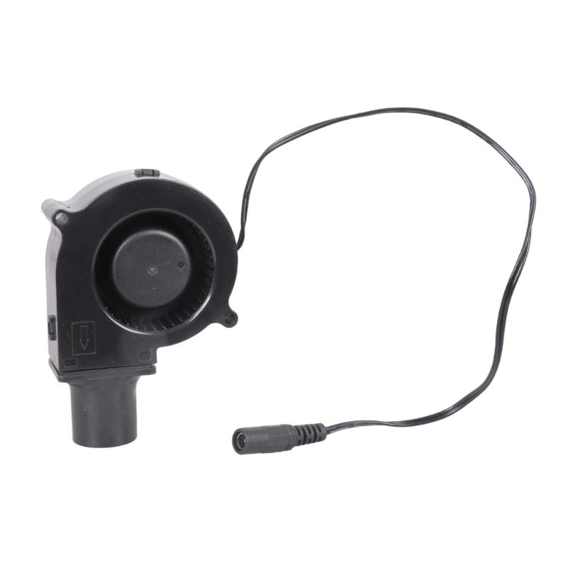 Adjustment Speed 12V Centrifugal Blower Cooling Fan For Multiple Use In Camping Cooking And Fireplaces Ignition