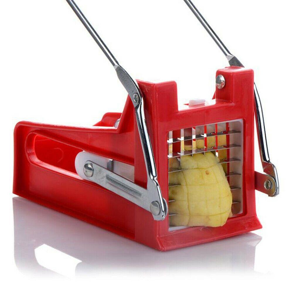 Manual Chopper Home Kitchen Chip Fries Slicer French Fries Tool Potato Chipper French Fry Cutters