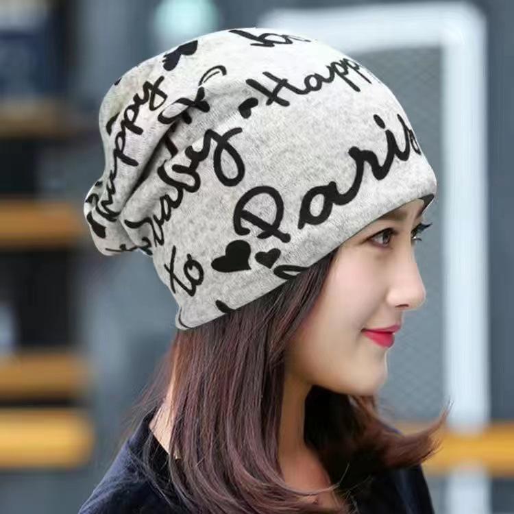 Autumn-Winter Double Layer Neck Warmer & Beanie Face Mask Headscarf