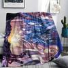 Mobile Suit Gundam Anime Poster Blanket, Cozy Throw for Sofa Bed, Ideal Gift for Anime Lovers.chl