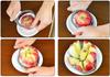 New Stainless Steel Fruit Pear Easy Cut Cutter Divider Peeler