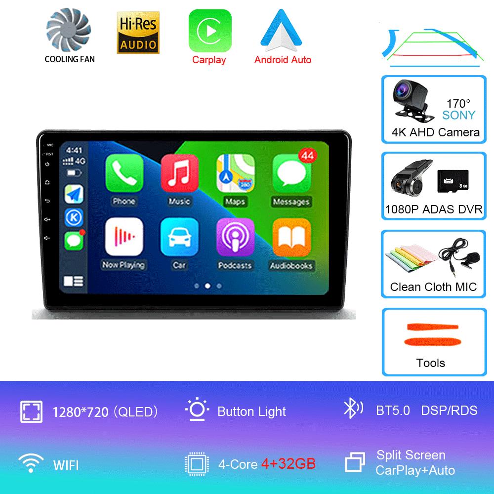 Car Radio Android14 Carplay For Citroen Berlingo For Peugeot Partner 2008 - 2019 Navigation GPS Multimedia Player WiFi BT Stere