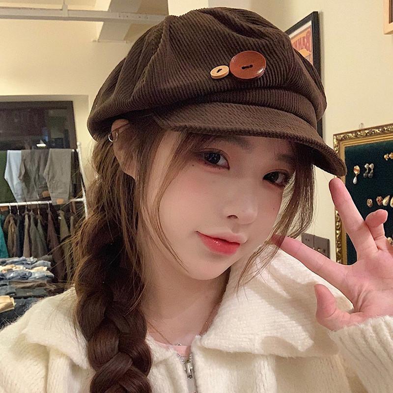 Eightsided Bucket Hat With Adjustable Fit For Winter Autumn Fashion Kids