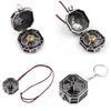 Compass Necklace/Keychain Waterproof Accessory for Outdoor Enthusiasts and Nature Lovers Practical Camping Accessories