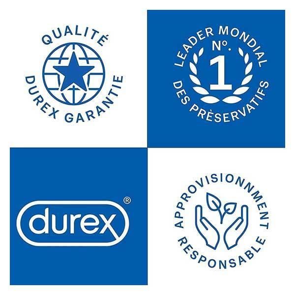 Durex Préservatifs Nude - 10 Préservatifs Extra Fins Sensation Peau Contre Peau