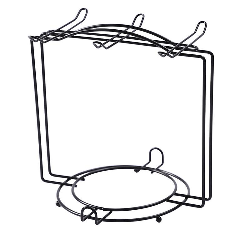 Buy Innovative Multiple Hooks Mug Holder Glass Cup Rack Tea Black Coffee AntiRust Coated Steel