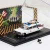 1:64 Ghostbusters ECTO-1 Miller-Meteor Alloy Car Diecasts & Toy Vehicles Car Model Miniature Scale Model Car For Children