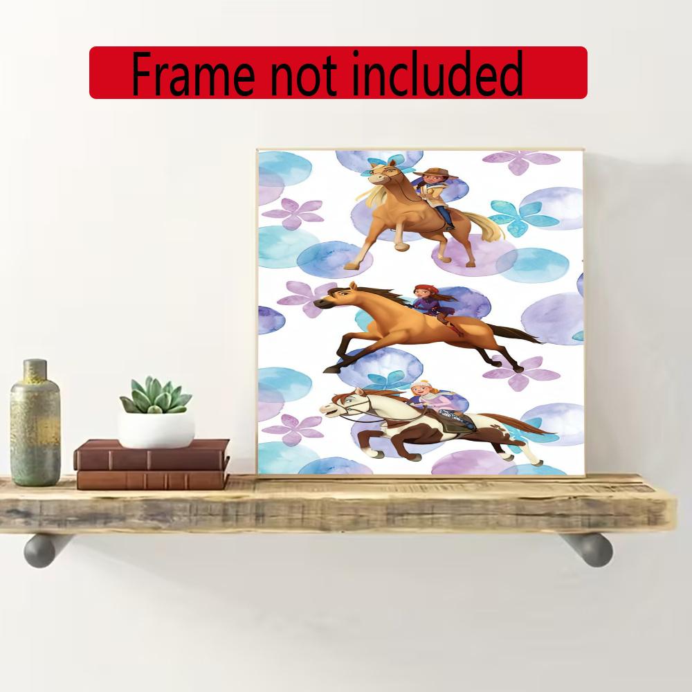 Spirit Free 5D Diy Diamond Painting Round Diamond Diy Frameless Holiday Artwork Suitable For Home Office Wall Decoration