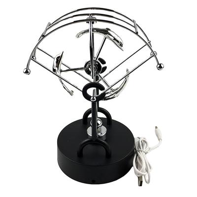 Elektrisches Newton Physik Pendel Niedliche Delfin Figur Ornament Perpetuum Mobile Glücksbringer Spielzeug