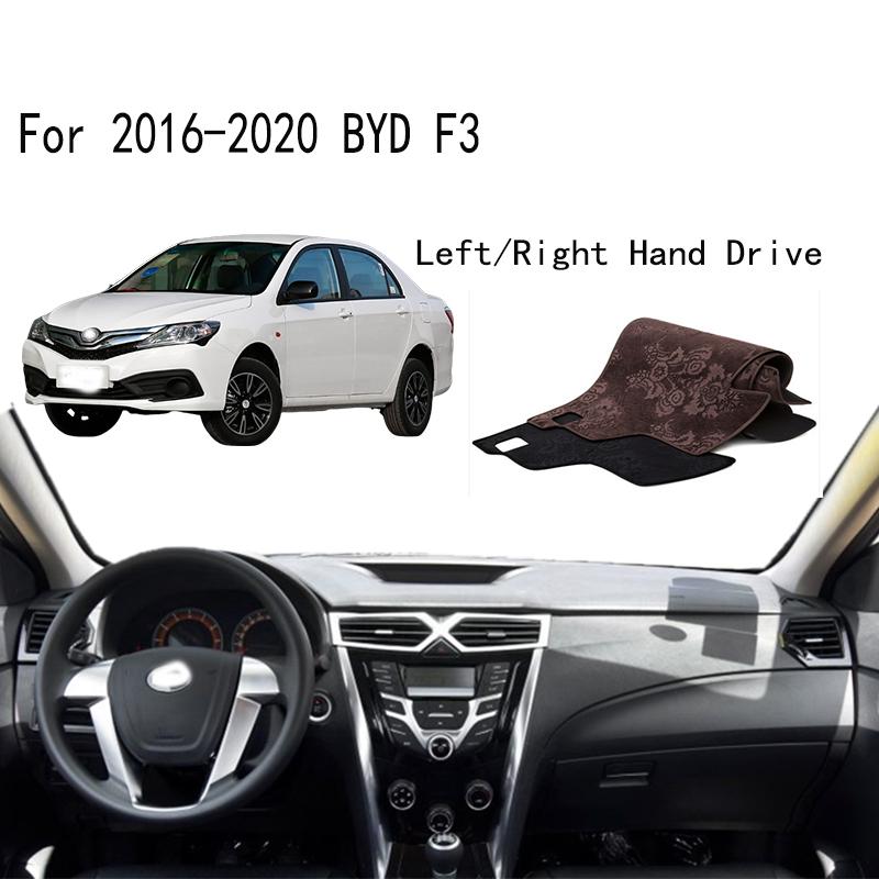 For 2016-2020 BYD F3 Dashmat Dashboard Cover Instrument Panel Insulation Sunscreen Protective Pad Ornaments