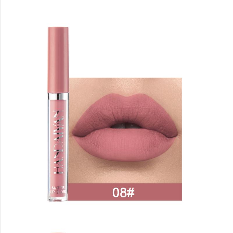 12 Colors Velvet Lipstick Matte Liquid Lipstick Waterproof & Long-Lasting Lip Gloss Non-Sticky Hydrating Formula Lip Glaze Ideal Gift for Women