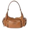MIU MIU Cow Leather Shoulder Bag Women's Brown 5BC188_2ICY_F0046_V_OOO
