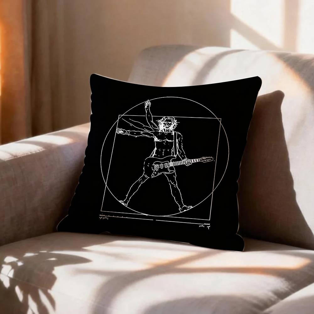 COOL Music EExtremoduro Selfadhesive Art Pillow Case Pattern Printed Pillowcase For Living Room Sofa Cushion Cover