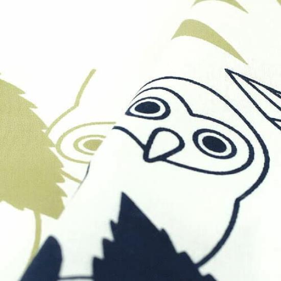 Dyeing Anbo Hand Towel Navy Authentic Dyed Cotton Tokuoka Made In Japan 35cm X 100cm "Owl Blue" 100%