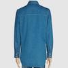 Web-detail Long-sleeve Denim Shirt 626480-XDBCG-4447