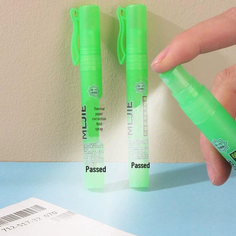 Trace-Free Privacy Eraser: Thermal Paper Correction & Smearing Tool Privacy Removal Spray