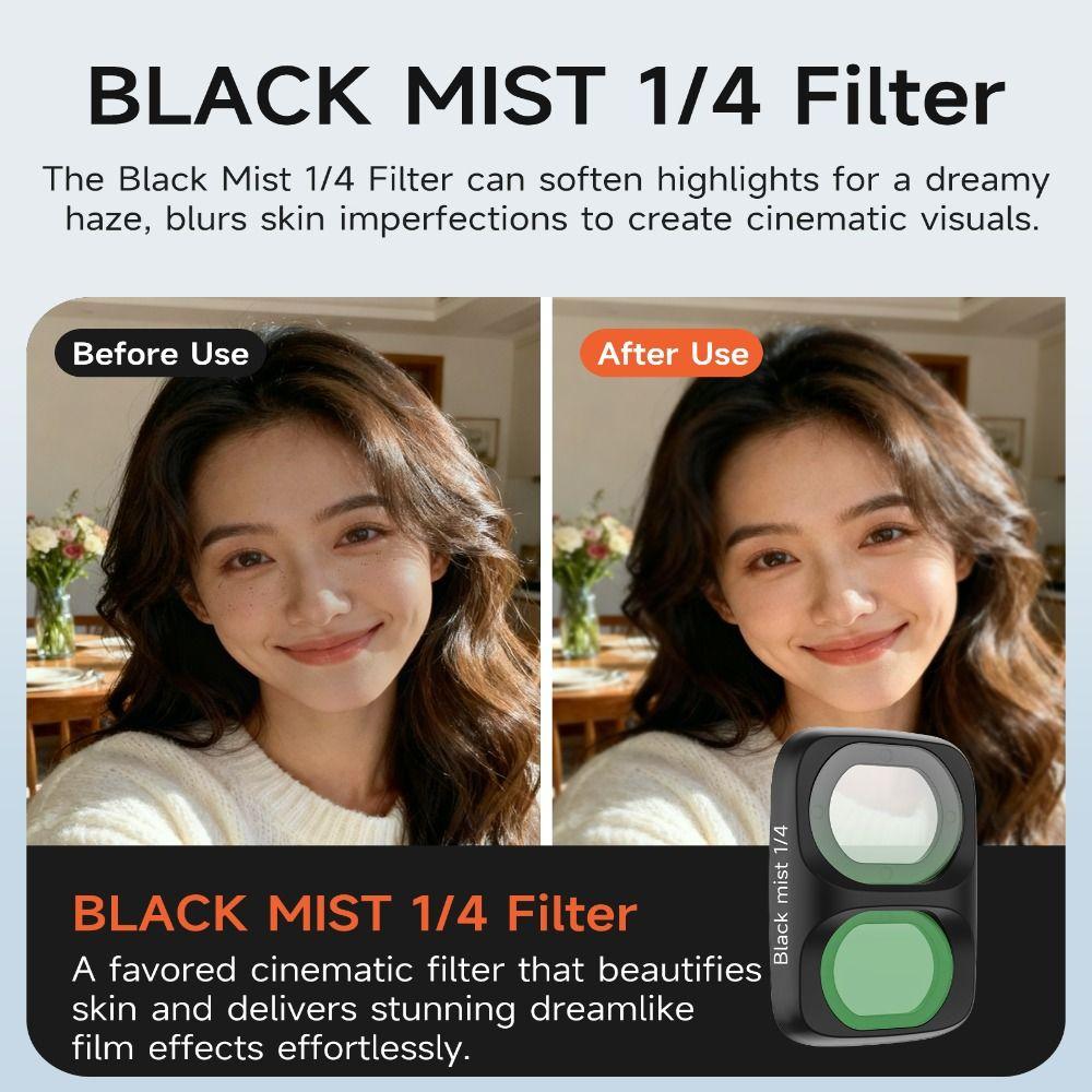 MCUV/CPL Filters Kit ND8/16/32/64 Lens Protector for DJI Osmo Pocket 4P Gimbal Camera Accessories