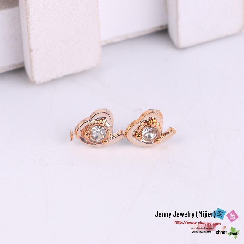 Korean Style 36-Pair Boxed Plastic Stud Earrings Set - Simple Internet Celebrity Birthday Gift